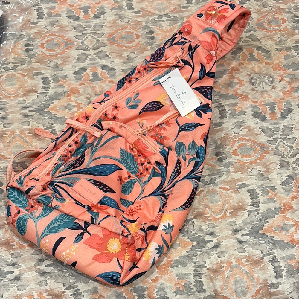 Vera Bradley Floral Sling Bag